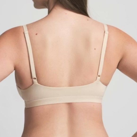 NWT SKIMS Fits Everybody Triangle Bralette In Sand Size Small - Picture 4 of 5